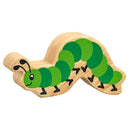Lanka Kade Green Caterpillar Wooden Animal Figure