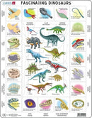 Fascinating Dinosaurs Puzzle 35pc