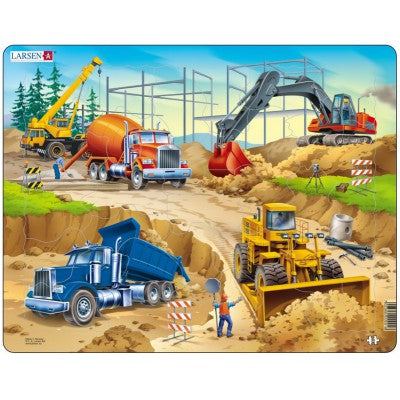 Construction Puzzle 30pc
