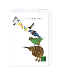 little birdie Greeting Cards