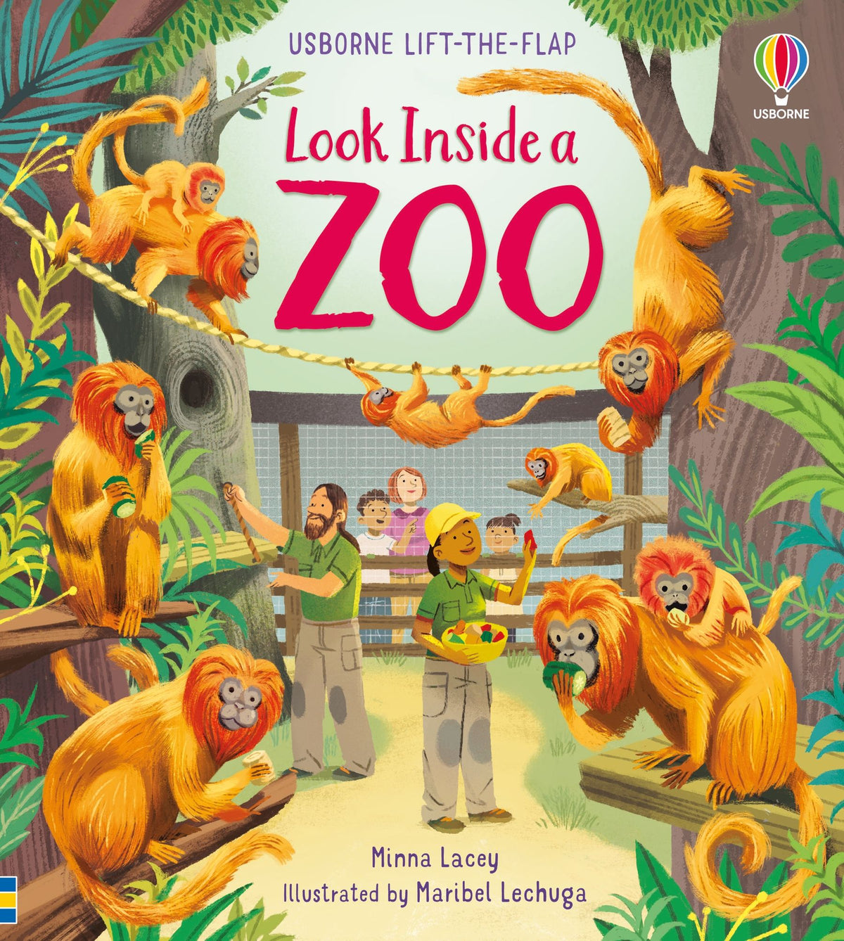 Usborne Look Inside a  Zoo Lift-the-Flap Book