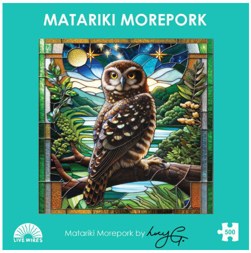 Matariki Morepork 500 Piece Jigsaw Puzzle