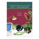 Magnificent Moggies 2027 calendar cover with two cats watching a computer mouse