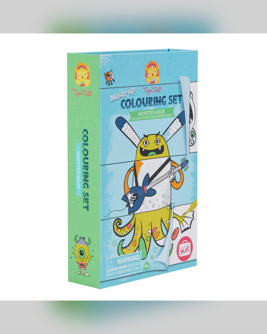 Tiger Tribe Monster Mash Mash-Up Colouring Set