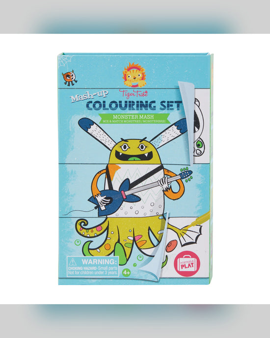 Tiger Tribe Monster Mash Mash-Up Colouring Set