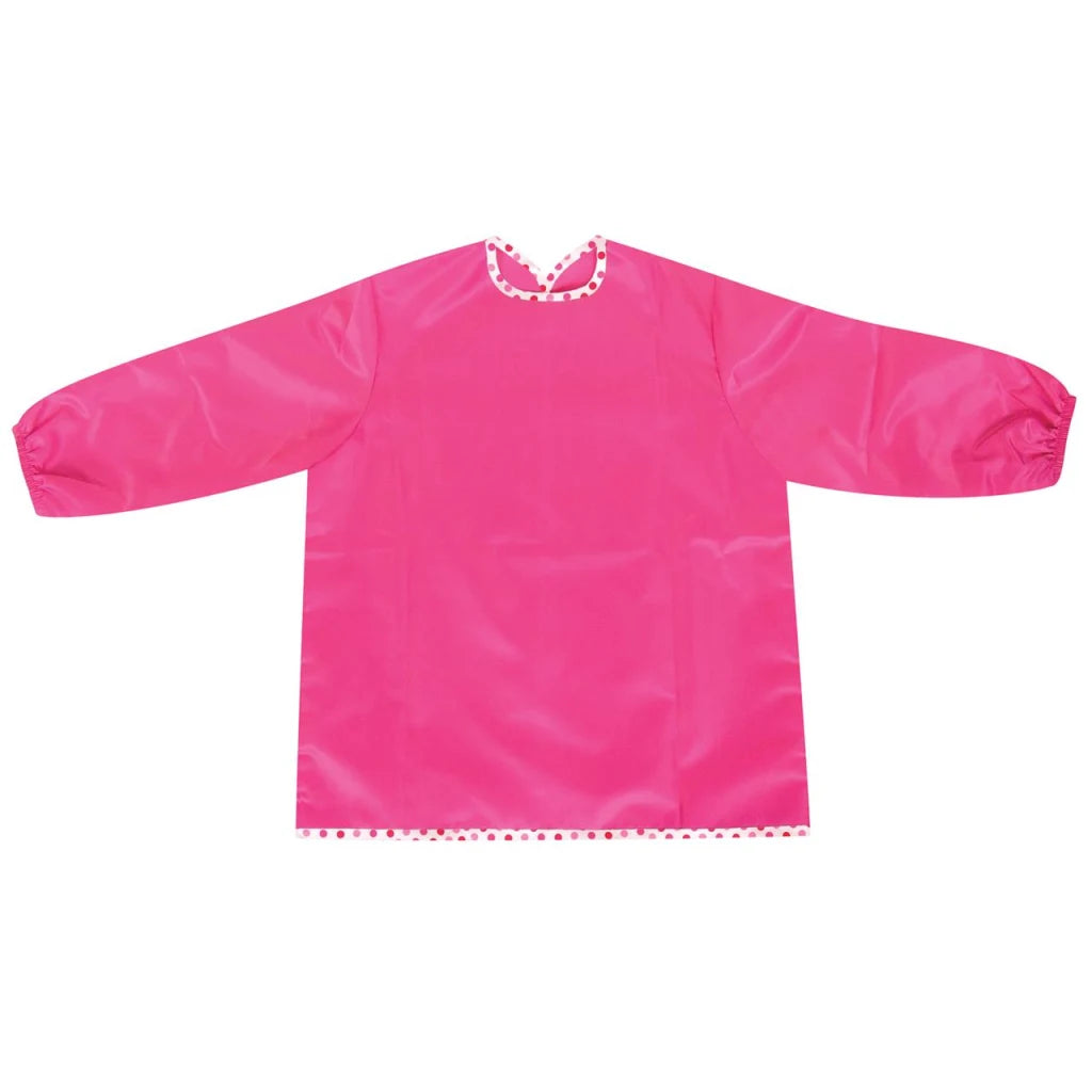 Silly Billyz Sleeved Apron Pink