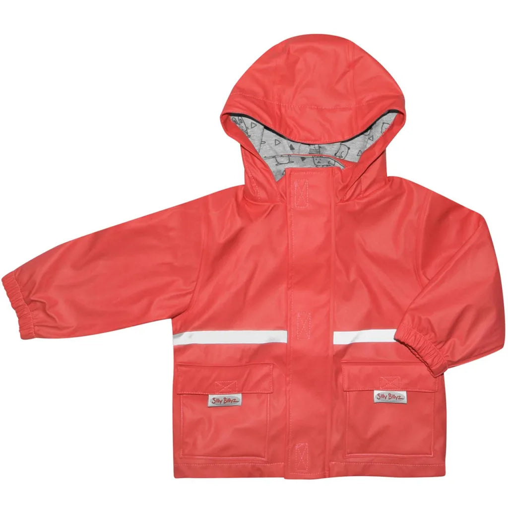Silly Billyz Waterproof Jacket Red