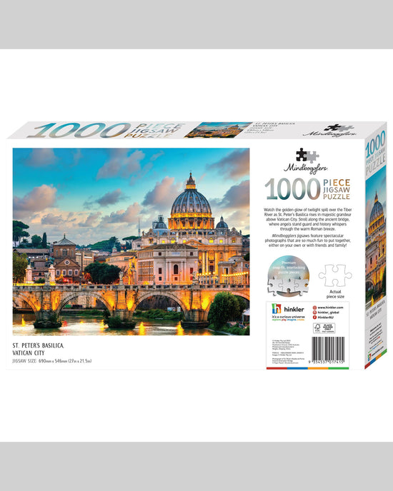 Mindbogglers St. Peter's Basilica 1000-Piece Jigsaw Puzzle