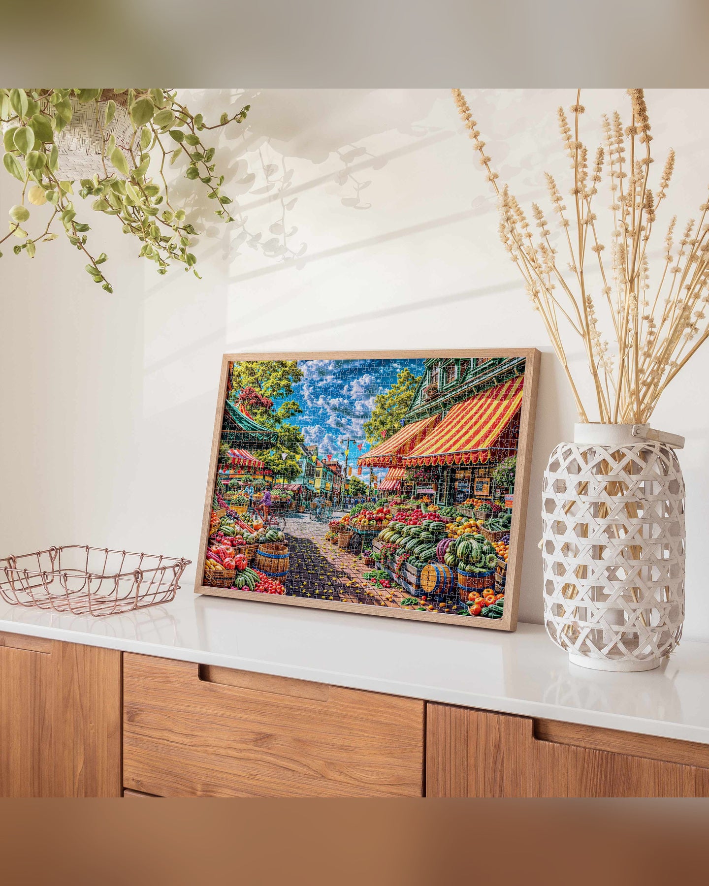 Mindbogglers Farmers Market 1000-Piece Jigsaw Puzzle-4