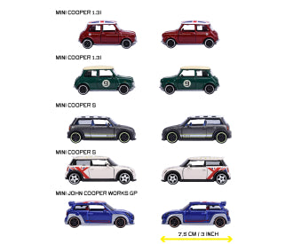 Majorette MINI Icons 5-Piece 1:64 Die-Cast Car Gift Set