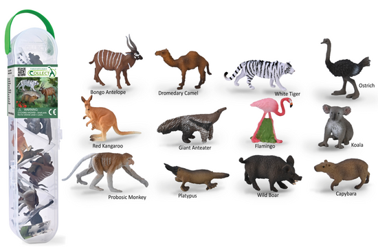 CollectA Box of Mini Wild Animals 3