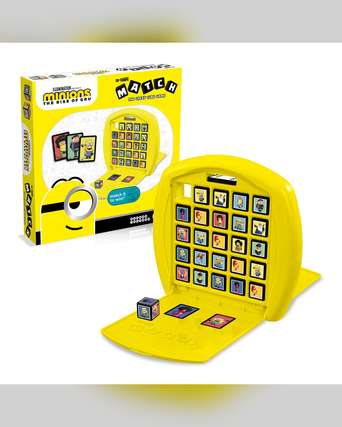 Winning Moves Top Trumps Match Minions: Rise of Gru Board Game-1