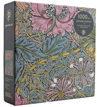 Morris Pink Honeysuckle 1000 Piece Jigsaw Puzzle