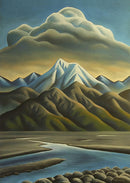 Mike Glover Mountainous Greeting Card