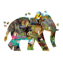 African Safari 300 Piece Shaped Puzzle