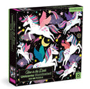 Unicorns Illuminated 300 Piece Glow in the Dark Family Puzzle