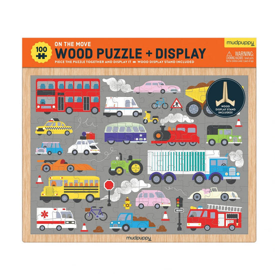 Vehicles on the Move + Display - 100pc