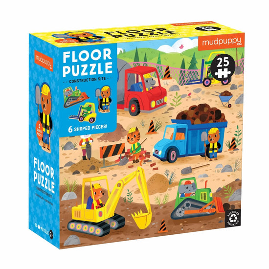 Construction Site with Pieces - 25pc