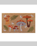 Mushroom Forest Coir Doormat 45X75CM