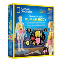 National Geographic Glow-in-the-Dark Human Body Science Kit