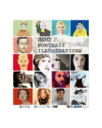300 Portrait Illustrations by Eva Minguet