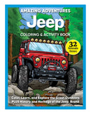 Amazing Adventures Jeep Coloring & Activity Book