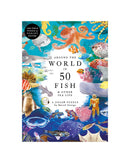 Around the World in 50 Fish 1000-Piece Puzzle