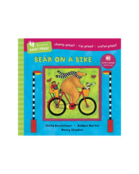 Barefoot Baby Proof Bear On A Bike by Stella Blackstone
