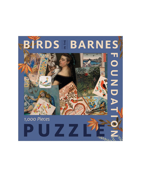 Birds in the Barnes Foundation 1000-Piece jigsaw