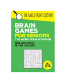 Brain Games for Seniors The Word Search Edition by Summersdale Publishers