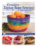 Creative Zigzag Rope Sewing Projects by Denise Haar