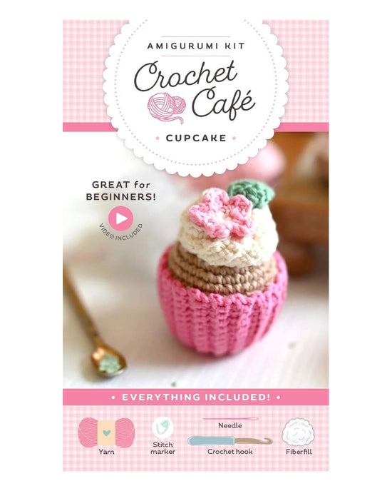 Crochet Cafe Amigurumi Kit Cupcake