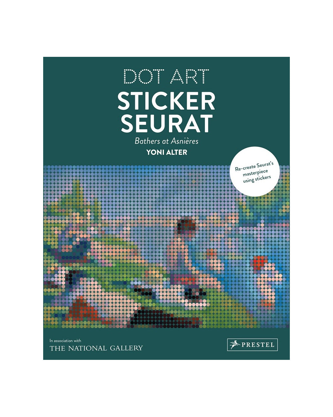 Dot Art Sticker Seurat by Yoni Alter
