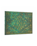 Emerald Flower Unlined Guest Book