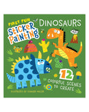 First Fun Sticker Painting: Dinosaurs by Edward Miller