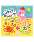 First Fun Sticker Painting: Ocean Creatures by Edward Miller Iii