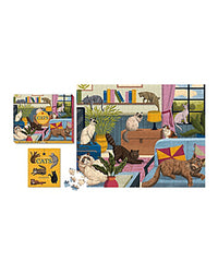 For the Love of Cats 500-Piece Jigsaw