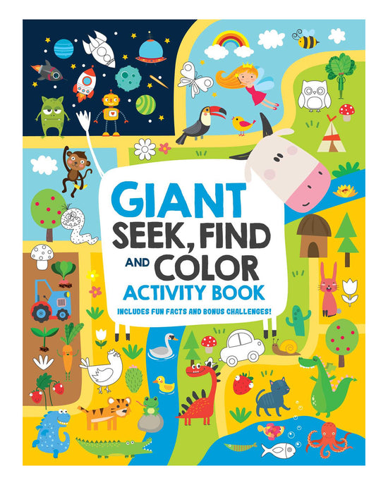 Giant Seek Find and Color Activity Book