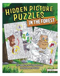 Hidden Picture Puzzles in the Forest by Liz Ball