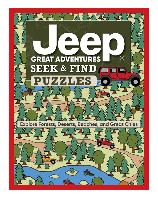 Jeep Great Adventures Seek and Find Puzzles
