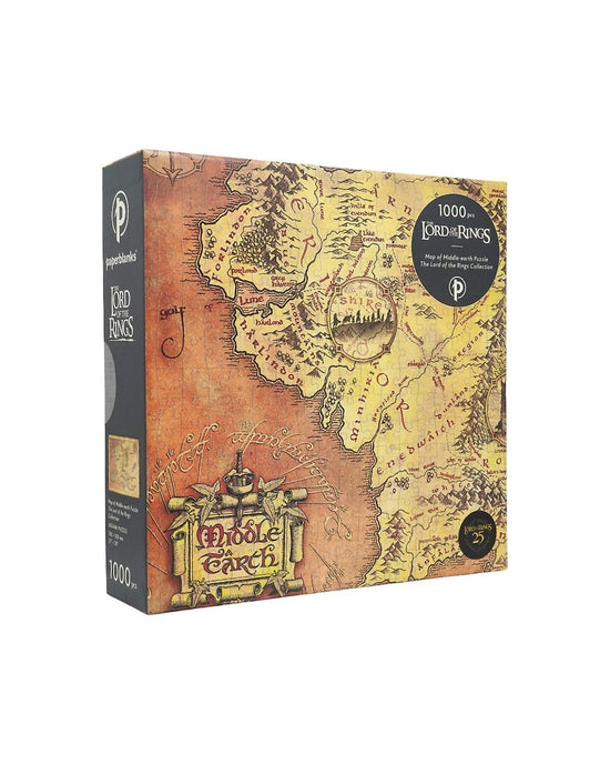 Map of Middle Earth Puzzle 1000-Piece