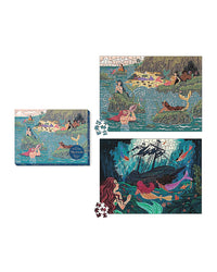 Mermaids 2 in 1 Double Sided 500-Piece Puzzle