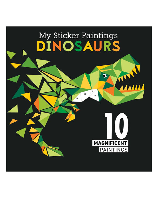 My Sticker Paintings: Dinosaur