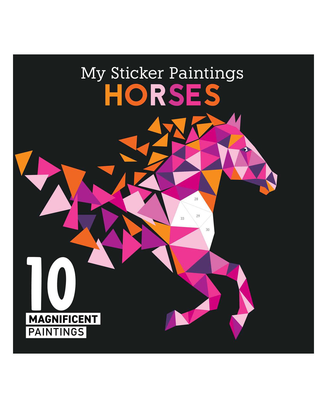 My Sticker Paintings: Horses