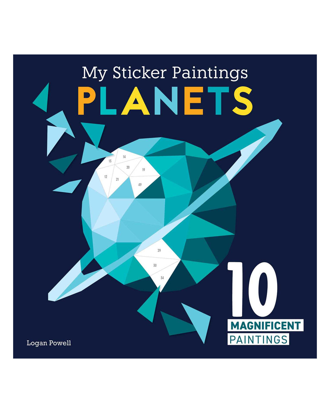 My Sticker Paintings: Planets by Logan Powell