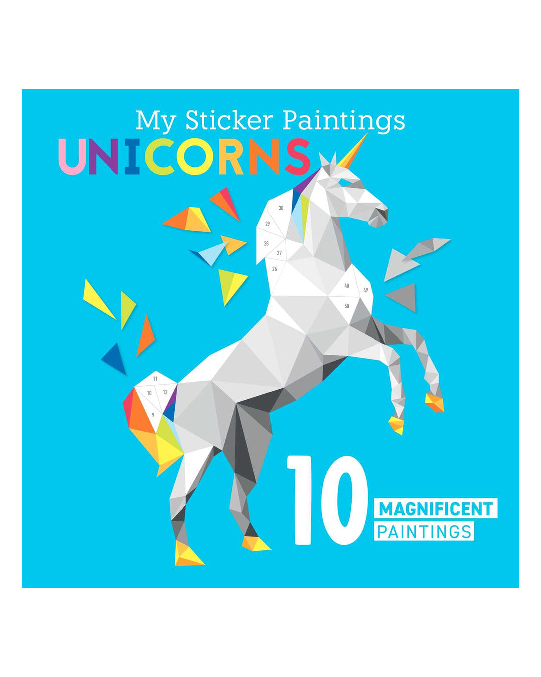 My Sticker Paintings: Unicorns