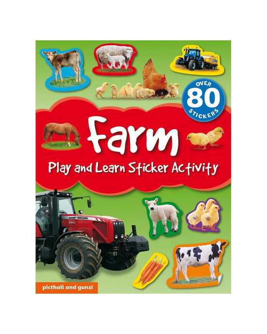 Play and Learn Sticker Activity Book - Farm