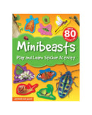 Play and Learn Sticker Activity Book - Minibeasts by Chez Picthall
