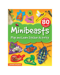 Play and Learn Sticker Activity Book - Minibeasts by Chez Picthall