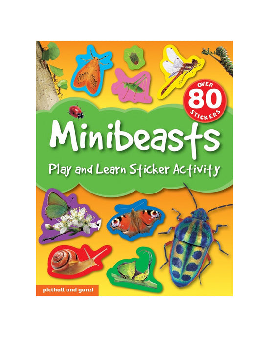 Play and Learn Sticker Activity Book - Minibeasts